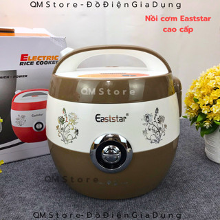 Nồi cơm điện cao cấp Eaststar chuẩn cao cấp , Nồi điện mini Eaststar dáng quả táo nấu cơm ngon QM Store