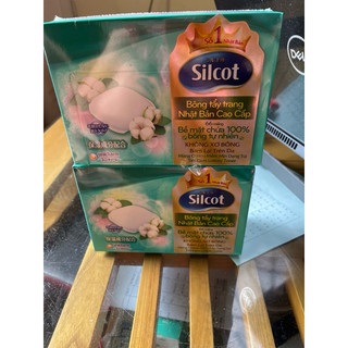 Bông tẩy trang Silcot 66 miếng cao cấp