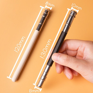 10 cái ống nối dài bút chì 2 đầu 2 kích thước
