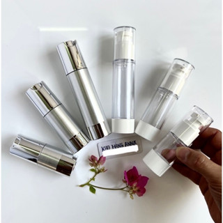 Chai Xịt Giọt / Xịt Sương Hút Chân Không MÀU BẠC - LỌ XỊT NƯỚC HOA , Chiết mĩ phẩm Cao cấp 30ml / 50ml / 100ml / 10ml