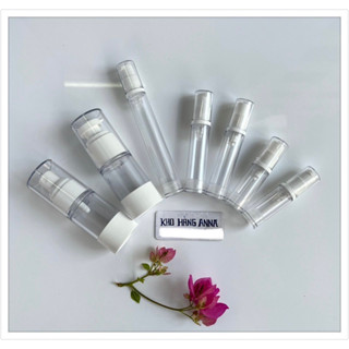   SET 5   hoặc 1   Chai xịt sương   xịt giọt 5ml Hút Chân không - LỌ CHIẾT NƯỚC HOA  CHIẾT MỸ PHẨM CHAI NHỰA TRONG SUỐT 