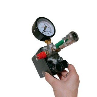  BỘ RƠ LE ĐỒNG HỒ MÁY NÉN KHÍ CHỈNH ÁP 5-8KG 