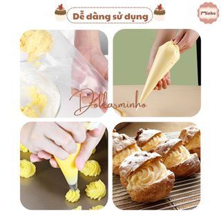 Túi bắt kem nilong < Tặng đui ngẫu nhiên>