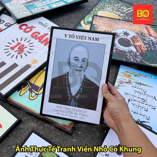 Tranh Cafe 40x60cm Khung Composite Không Cần Khoan