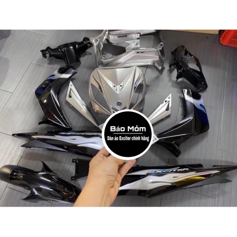 Dàn áo Exciter 2010 bạc đen 2007 tem candy