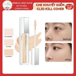 Kem Che Khuyết Điểm Clio Kill Cover Founwear Che Phủ Siêu Tốt Dạng Lỏng Chất Lượng Cao 7g