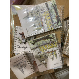 Sổ Vẽ Sketch book SAKURA (A6, B6, A5) (Giao bìa màu ngẫu nhiên)