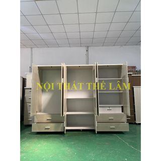 tủ 6 cánh ngang 2m