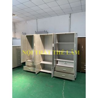 tủ 6 cánh ngang 2m