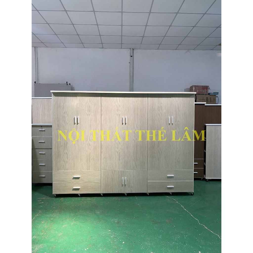 tủ 6 cánh ngang 2m