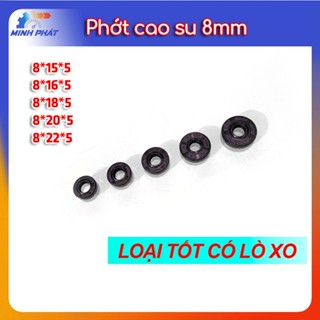 Phớt phốt cao su lò xo máy xay sinh tố công nghiệp 8mm loại tốt