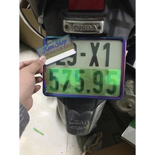 Decal Dán Biển Số Cực Đẹp