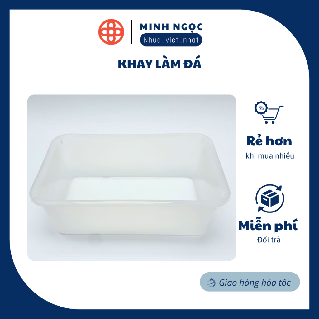 COMBO 2-10 Khay làm đá, khay đựng đá Việt Nhật Việt Nhật