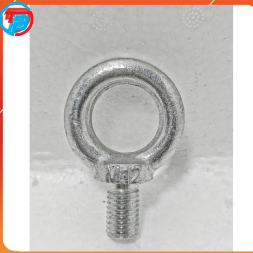 Tai cẩu thép, bulong tròn [ Phi 12mm ] Cáp Thép Thái Bình Vina
