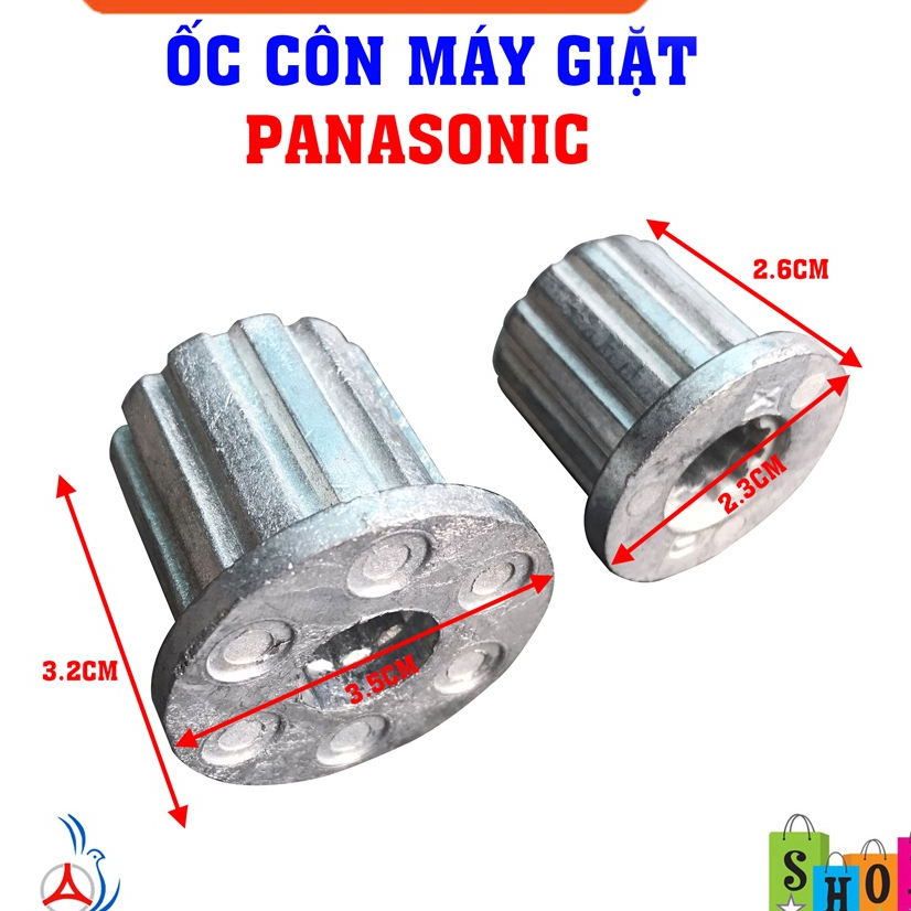 Ốc côn đóng mâm máy giặt các hãng