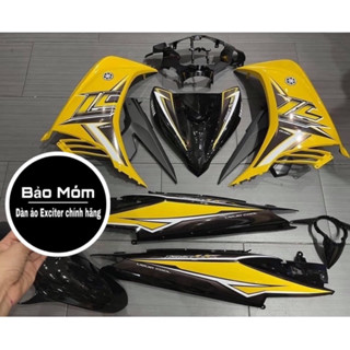 Dàn áo Exciter 135 vàng tem mẫu tem Lc chính hãng