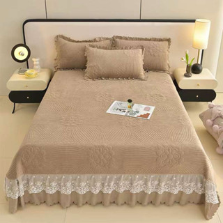 [SIÊU PHẨM] SÉT GA GỐI TRẦN PHỦ BÁNH BÈO NỈ NHUNG , GA TRẢI GIƯỜNG NỈ NHUNG BO CHUN BỌC ĐỆM SHOP VŨ THỊ THƠM