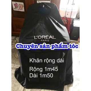 ✅freeship✅ Áo choàng cắt tóc , khăn choàng cắt tóc LOREAL ( 1m50 x 1m45 )