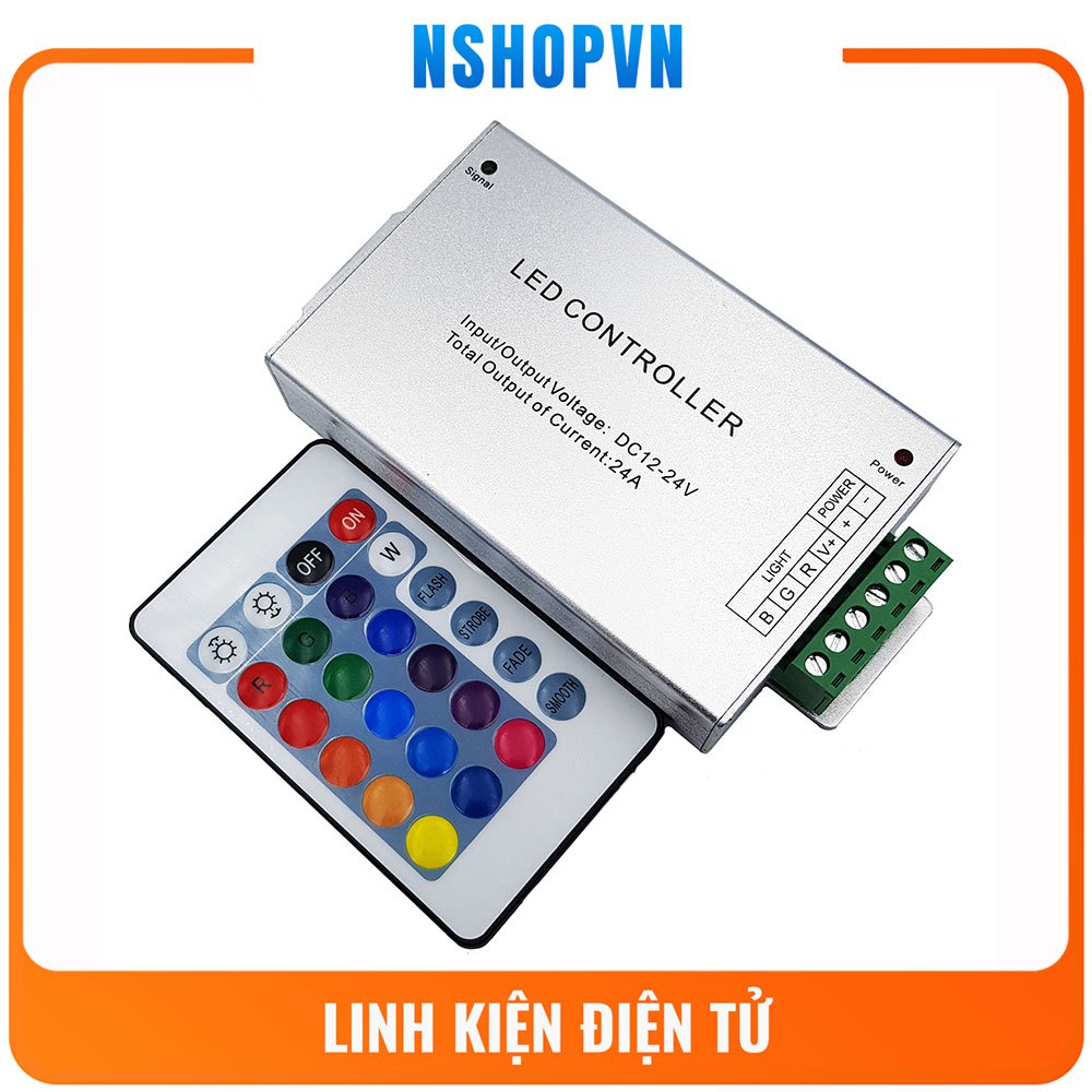 Bộ điều khiển Led RGB Controller 12-24V 24A