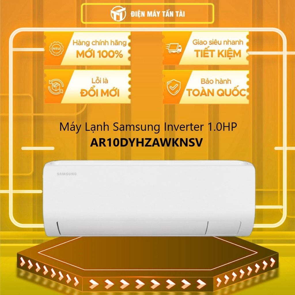 [SHOPEE - LẮP ĐẶT 0Đ HN HCM ] - AR10DYHZAWKNSV - Máy Lạnh Samsung Inverter 1.0HP AR10DYHZAWKNSV