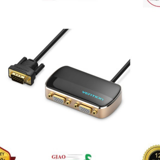 Bộ chia tín hiệu vga 1 vào 2 ra dài 1m vention dbabf hàng chính hãng