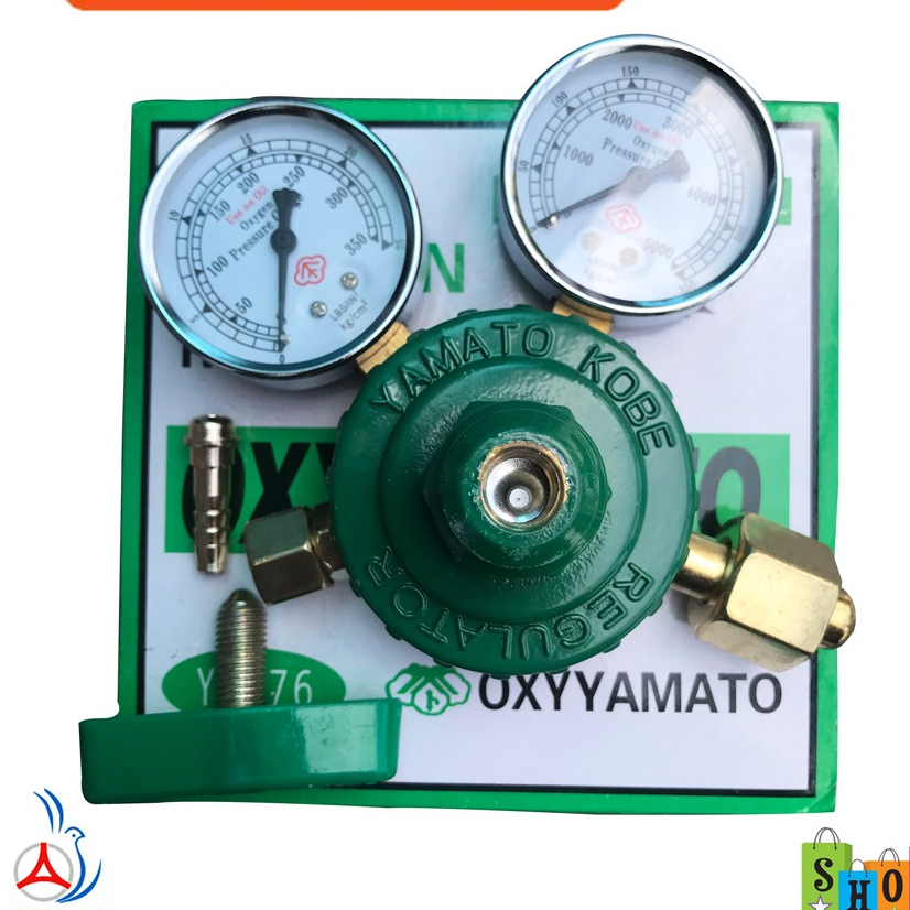 Đồng hồ Oxy + Gas ( đồng hồ gió đá) Yamato