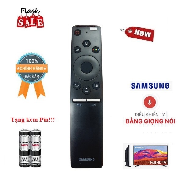 Remote Điều khiển TIVI SAMSUNG SMART BN59-01266A giọng nói- HÀNG CHÍNH HÃNG mới 100% Tặng kèm Pin
