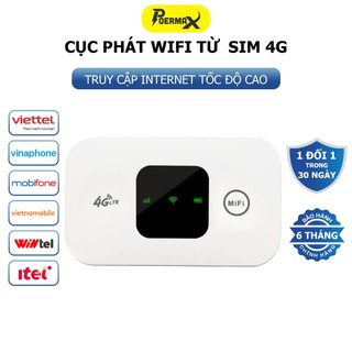 Cục phát Wifi di động từ sim 4G tốc độ mạng 150 Mbsp - Poermax H5577