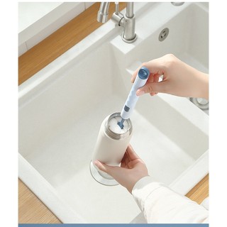 Cọ rửa bình sữa mút xốp, cọ rửa núm ti cho bé