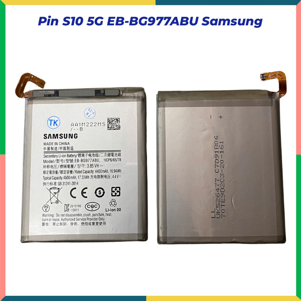 Pin S10 5G EB-BG977ABU samsung