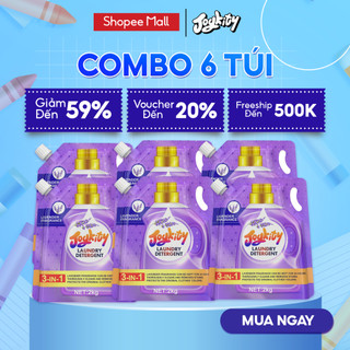  Nước Giặt Joykity Hương Lavender Dịu Nhẹ An Toàn Cho Da / Hỗ Trợ Làm Sạch Vết Bẩn Ưu Việt / Lưu Hương 48 Tiếng