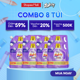  Nước Giặt Joykity Hương Lavender Dịu Nhẹ An Toàn Cho Da / Hỗ Trợ Làm Sạch Vết Bẩn Ưu Việt / Lưu Hương 48 Tiếng
