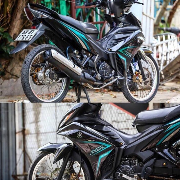 Tem Exciter 135 Xanh lục bảo