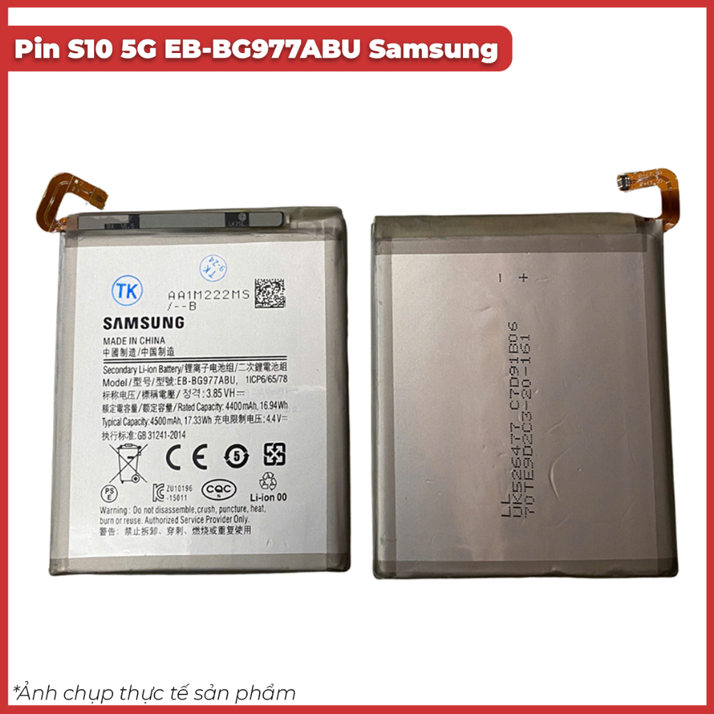 Pin samsung S10 5G EB-BG977ABU mới