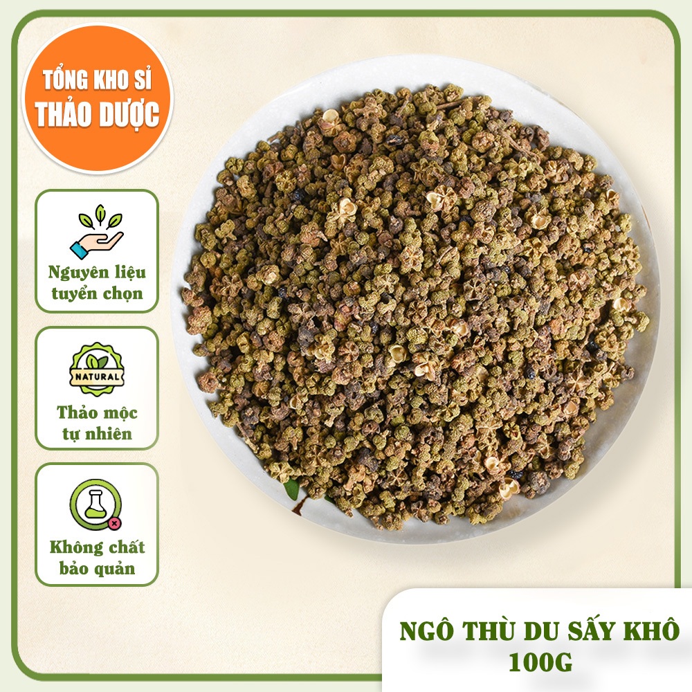 Ngô thù du sấy khô 100g (hàng công ty, loại 1)