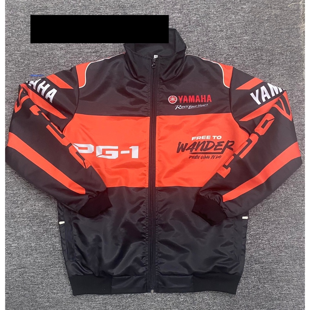 Áo gió, áo khoác phong cách thể thao 2025 - yamaha racing PG-1