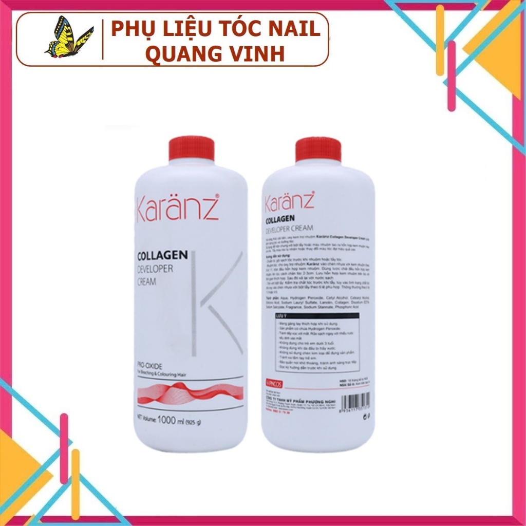 Oxy xám trợ nhuộm karanz 1000ml