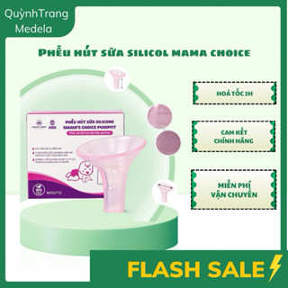 Phễu hút sữa silicon Mama's Choice chính hãng an toàn, Dùng cho máy Medela, Spectra, Avent, Rozabi