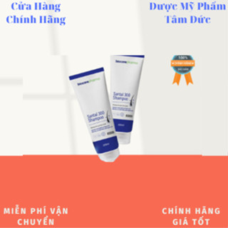 Dầu Gội Giảm Nấm Ngứa BIOCARE PHARMA Santal 300 Shampoo và Kem Giảm Nấm Da Đầu Stada 200 Cream