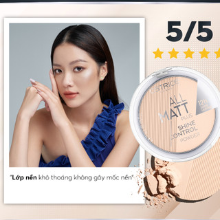Phấn Phủ Kiềm Dầu Catrice All Matt Plus Shine Control Powder 10g