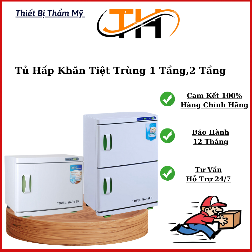 Tủ Hấp 1 Tầng, 2 Tầng GJ-32A Hấp Khăn Hấp Đá Nóng | Tiệt Trùng Dụng Cụ Y Tế Dùng Trong Spa Thẩm Mỹ,
