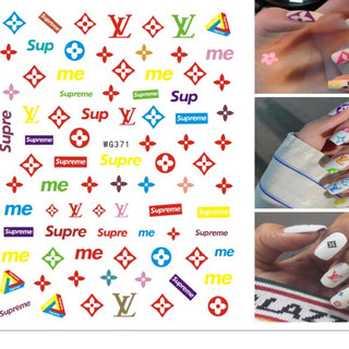 sticker thương hiệu logo mã mới