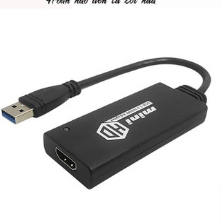Cáp chuyển đổi usb 3.0 sang hdmi kingmaster ay54d hàng chính hãng