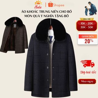 Áo khoác nam lót lông cổ kiểu măng tô dáng dài, áo khoác nam cao cấp, dạ ông dáng dài ms509 SULA