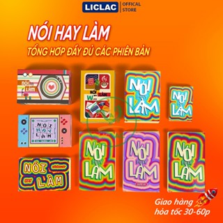  Tổng hợp bài Nói Hay Làm đầy đủ phiên bản dành cho bạn bè gia đình cặp đôi - Bài Nhậu vui vẻ 