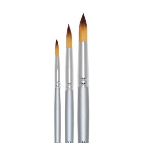 Bộ cọ đầu tròn Shinhan Artist Brush 850 NS gồm 3 cỡ  6, 12, 16