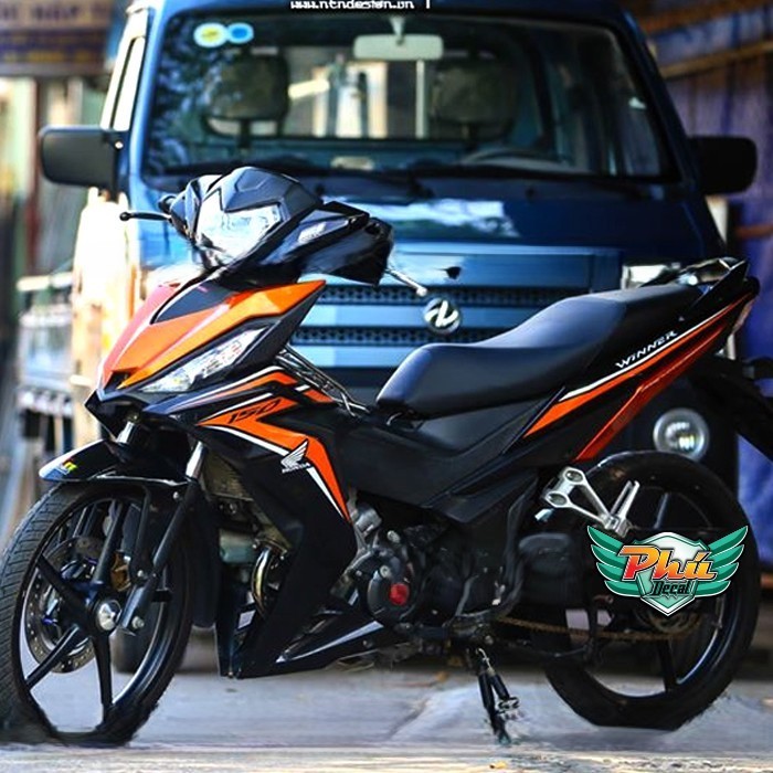 Tem rời Winner 2018 cam đen (W)