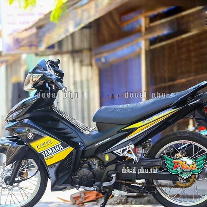 Tem rời Exciter 135 2011-2014 vàng đen (V)