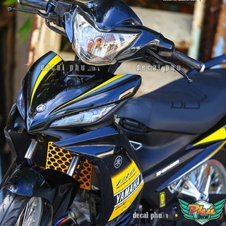 Tem rời Exciter 135 2011-2014 vàng đen (V)