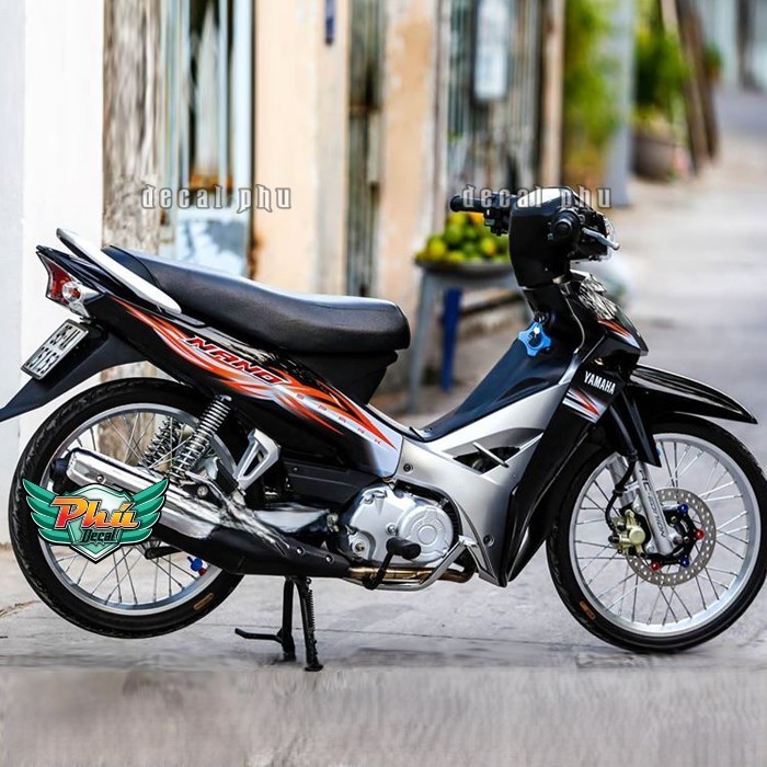 Tem rời Sirius Nano đen bạc cam (V)